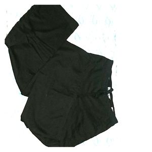 Greys Anatomy black active scrub pants